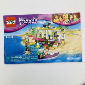 Lot Of 9 Lego Friends Manuals Variety 41088 41008 41397 41045 41080 41376 41361