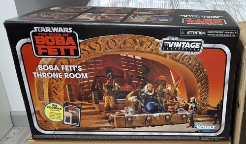 Star Wars BOBA FETT'S THRONE ROOM 3,75" TVC No Bib TATOOINE Jabba