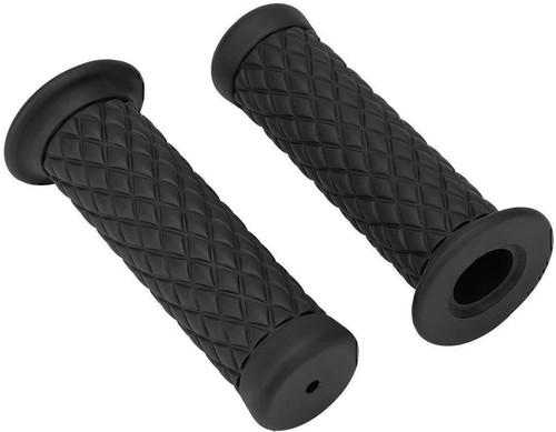 2PCS Motorcycle Hand Grips Bar End Handlebar Gel For Cafe Racer Dirt Bike ATV - Picture 7 of 9