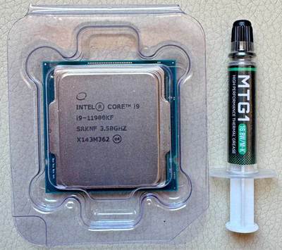 Intel Core i9-11900KF 3,50-5,30GHz 8 Kerne Sockel LGA 1200 + Wärmeleitpaste