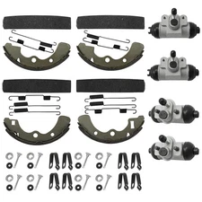 M MATI Wheel Cylinder Brake Shoe Front Rear All for Kawasaki Mule 3000 3010 3...