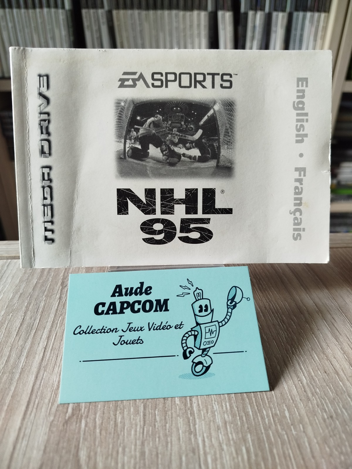 Sega megadrive [Notice] jeu NHL 95 PAL Hockey Sur Glace 🏑⛸️
