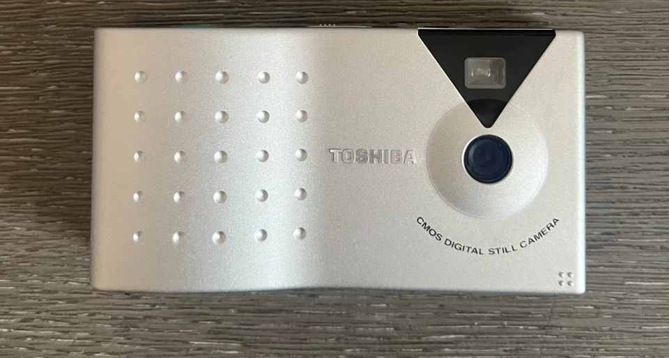 Toshiba Allegretto 2 PDR-2 CMOS Câmera Digital Estojo Cartão de Memória - Funciona Novo Batt - Imagem 3 de 4