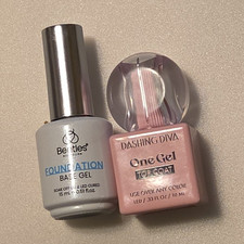 Beetles foundation Base Gel & Dashing Diva Top Coat