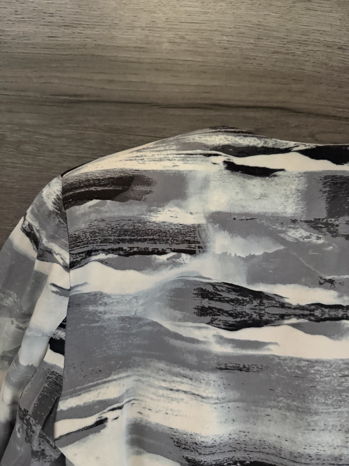 GINGER & SMART Marble Abstract Pattern Silk Butto… - image 11