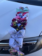 JOJO SIWA Hair Bows - Lot of 10. same-day shipping.