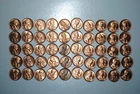 1951 D Lincoln Wheat Cent UNC BU Roll Of 50 Coins RL142