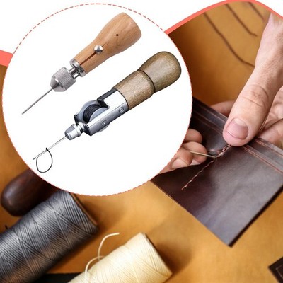 Leder Nähahle Hand Nähwerkzeuge für Polster DIY Lederhandwerk Canvas