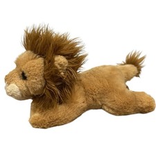 Miyoni by Aurora Lion Plush Stuffed Animal 7" Realistic 2018 Laying Male w/ Mane