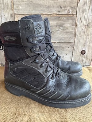 Mens Size 13 Harley Davidson FXRG Goretex Black Leather  display picture 3