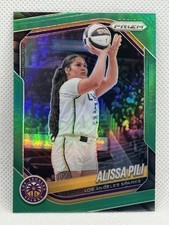 2025 Panini Prizm WNBA Alissa Pili #78 Green Prizm Los Angeles Sparks