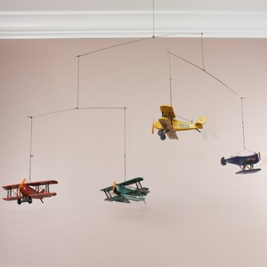 hanging airplanes for nursery