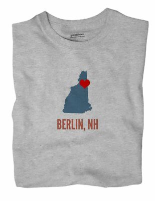Berlin New Hampshire NH T-Shirt HEART