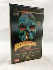 Robbers Of The Sacred Mountain - VHS Tape 1984 Clamshell - Tested
