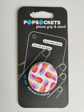 Image of Official Mobile Phone Pop Socket Blue Nebula, Pineapple, Yo Leopard
