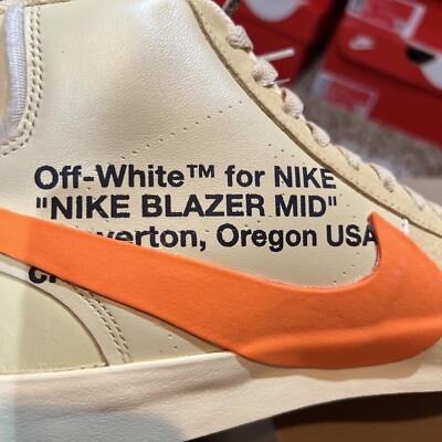 Nike Off-White x Blazer Mid All Hallows Eve 2018 Size 7.5 Brand