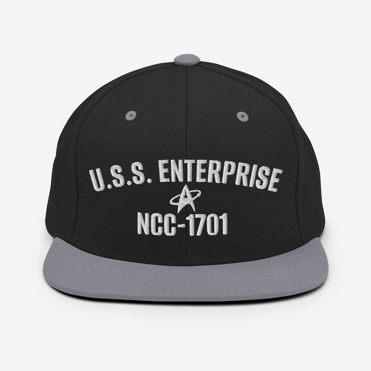 USS Enterprise Snapback Hat Star Trek NCC-1701 TOS The Original Series