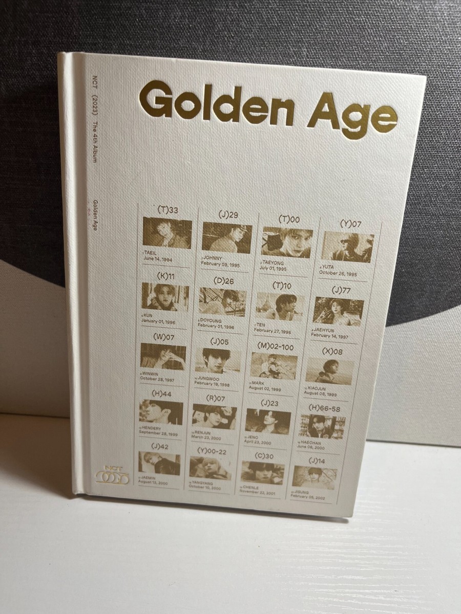NCT 2023 The 4th Album 'Golden Age' CD Photobook | eBay