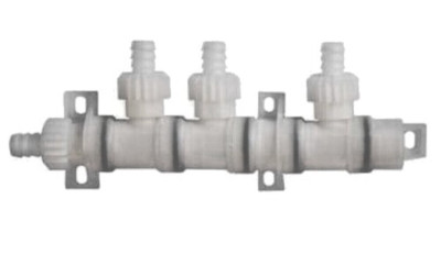Comet X-FIX - Verteilerblock 3-fach mit Muttern  Wasserverzweigung Wohnmobil