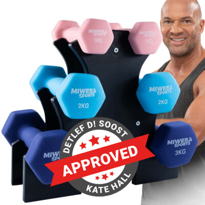 Hantelset Kurzhanteln Gewichte Hantel Set Hantelscheiben Fitness Hantelständer