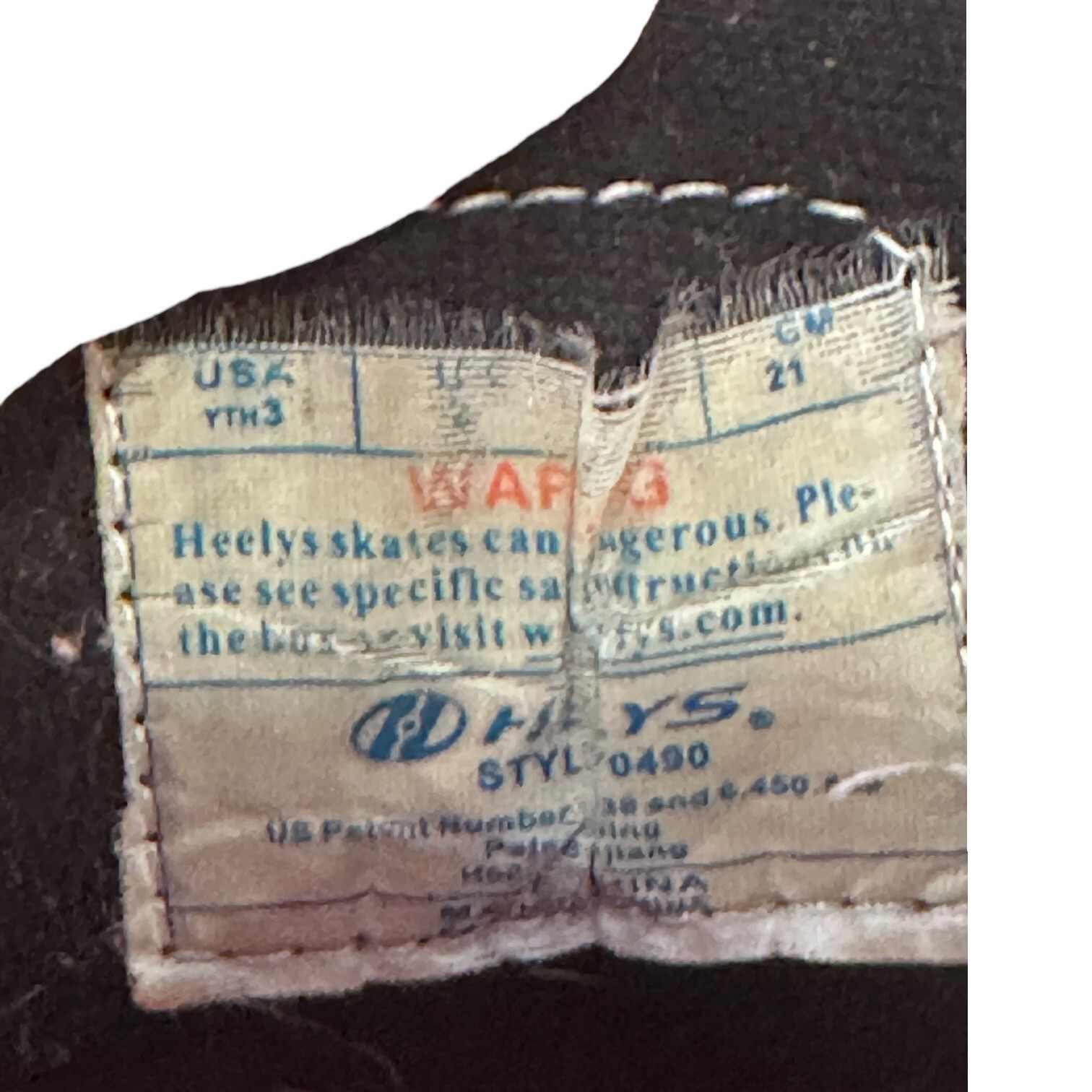 SAOLA Scarpe sneakers Heelys bambino ragazzo dual up ruote skate taglia 3 giovani nero rosa