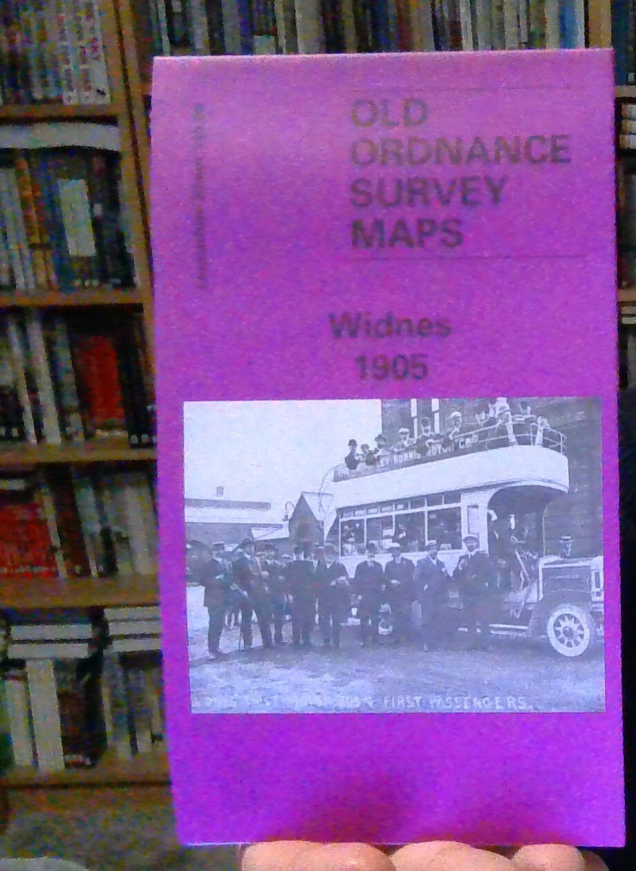 MAP of WIDNES 1905 Lancashire Sheet 115.09 NEW 9780850547306