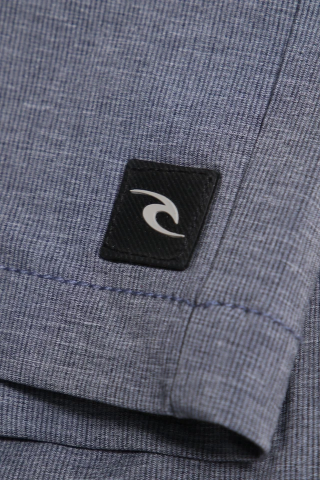 RIP CURL Schwimm-Shorts Badehose Logo-Knöpfe W28 graublau - Bild 4 von 4