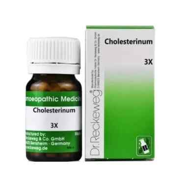Dr.Reckeweg Germany Homeopathy Cholesterinum 3X (20gm Tablets)