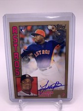 2019 Topps Famber Valdez 1984 84R-FV AUTO GOLD # 22/50!