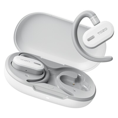 TOZO OpenBuds True Open Ear Wireless Earbuds Multi-Angle Adjustment Comfort