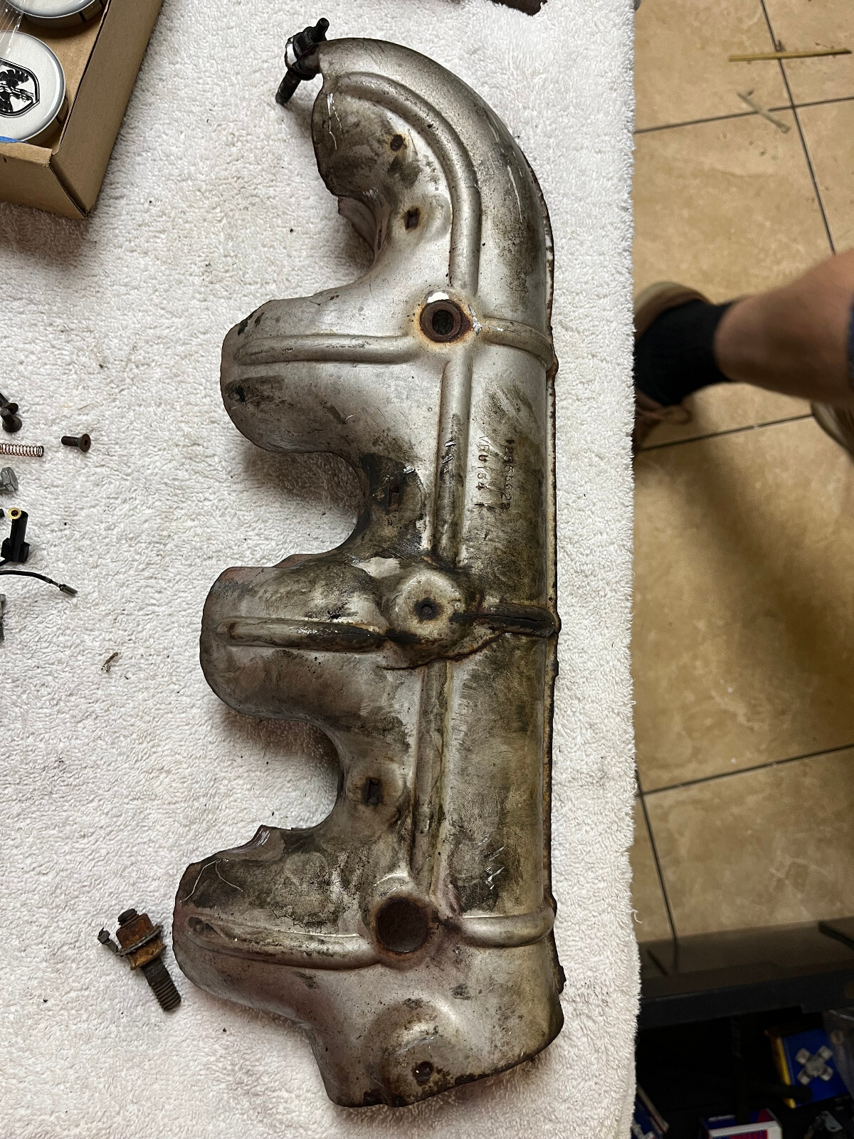 Genuine GM OEM Exhaust Manifold Heat Shield #12555623 for sale  