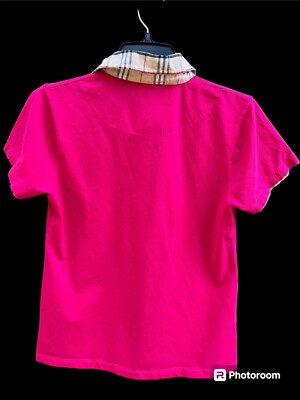 Mens Tshirt Polo Shirt Burberry Sport Shirt Vintage Burberry Polo