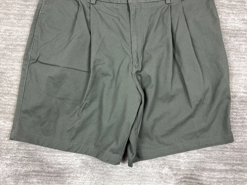 Vintage Roundtree & Yorke Shorts Mens 40 Green Easy Care Adjustable Waist Golf - Image 3 of 4