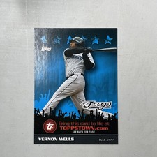 2009 (BLUE JAYS) Topps Topps Town #TTT55 Vernon Wells