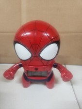 Marvel ultimate SPIDER MAN Żarówka Botz Podświetlana figurka Budzik 7,5 cala
