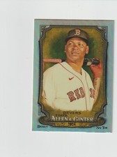 2024 TOPPS ALLEN & GINTER RAFAEL DEVERS RED SOX #54 CHROME REFRACTOR