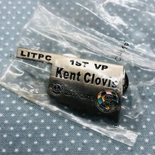 Lions Club International Oklahoma 2017-2019 Kent Clovis First VP Lapel Pin