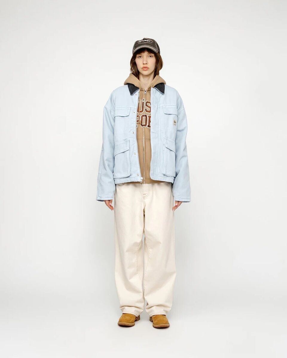 Stussy SHOP JACKET WASHED CANVAS Size M K | eBay Stussy SHOP JACKET WASHED CANVAS Size M K | eBay