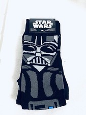 Star Wars Darth Vader Disney Men  s Crew Socks 6-12 Cartoon NWT