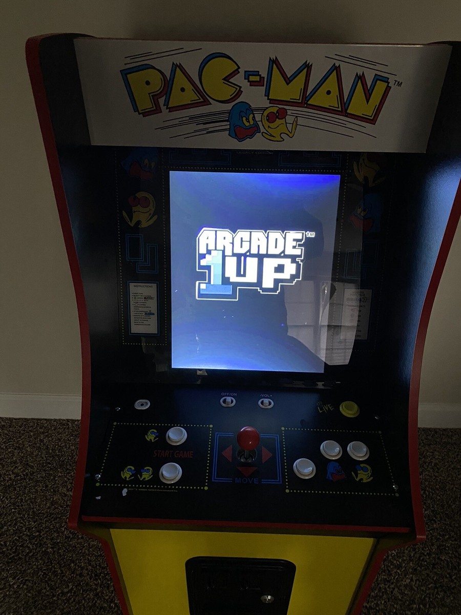 ARCADE1UP アーケード1up パックマン 12in1レガシーエディション Amazon.com: Arcade1UP PAC-Man 12-in-1 Legacy Edition, 4ft