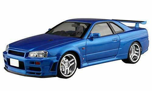 Aoshima Initial D Kozo Hoshino Bnr34 Skyline Gt R 1 24 Scale Kit 16 For Sale Online Ebay