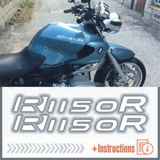 n.2 adesivi bianco opaco  serbatoio compatibili con BMW R 1150 R