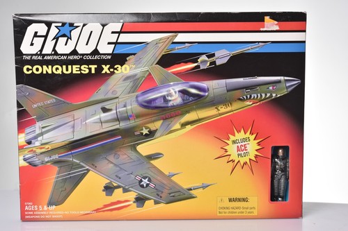 Juguetes de colección GI Joe Conquest X-30 1998 sin usar, en caja sellados de fábrica R Us Ace V5 - Imagen 4 de 22