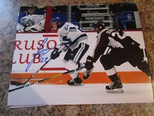 JACK THOMPSON SIGNED 8X10 MATTE PHOTO SUDBURY WOLVES (A)