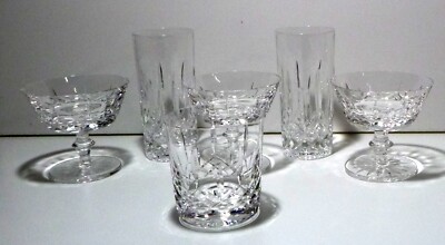 *VINTAGE* Cavan Crystal INNISFREE Champagne Coupe / DOF / Tom Collins Ireland