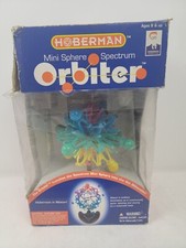 Hoberman Orbiter Sphere Vintage Original 90s Spinning Toy Raver NEW Damaged Box