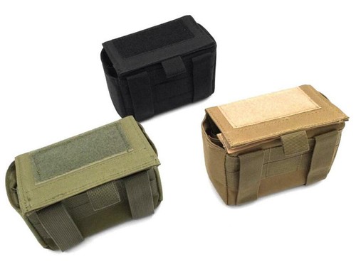 Tactical Molle 15 Round 12 Gauge Belt Shotgun Shell Ammo Pouch Waist Bag Holder - Picture 5 of 29