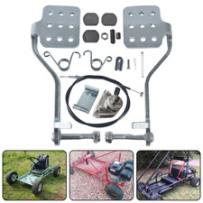 Disc Brake Caliper Pedals Throttle Cable For Honda GX160 GX200 6.5hp Go Kart