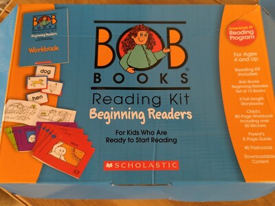 Bob Books Scholastic Reading Kit Early readers Beginning Readers 