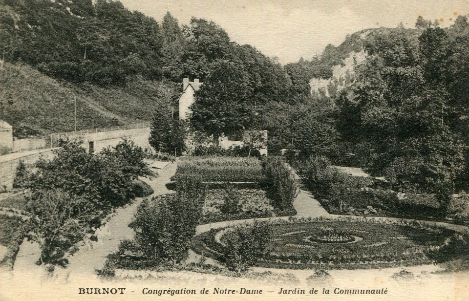 Carte BURNOT Congrégation de Notre Dame Jardin de la Communauté - Photo 1/1